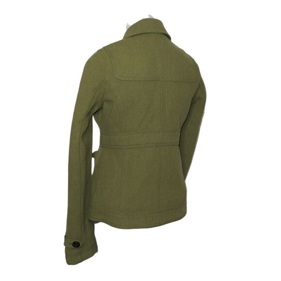 Ruehl 925 Olive Sz XS Women’s Double-Breasted Wool Jacket  Military Abercrombie - Picture 12 of 16
